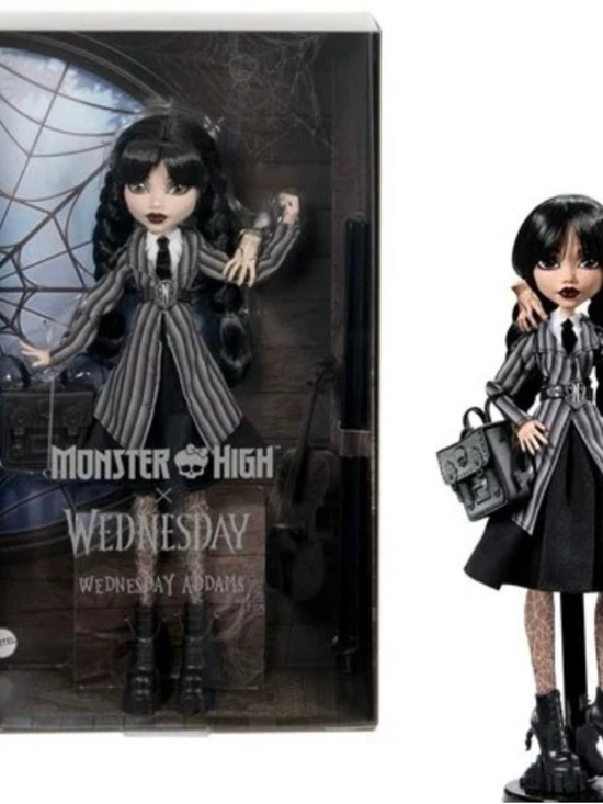 monster high Other - NEW MONSTER HIGH WEDNESDAY ADDAMS DOLL